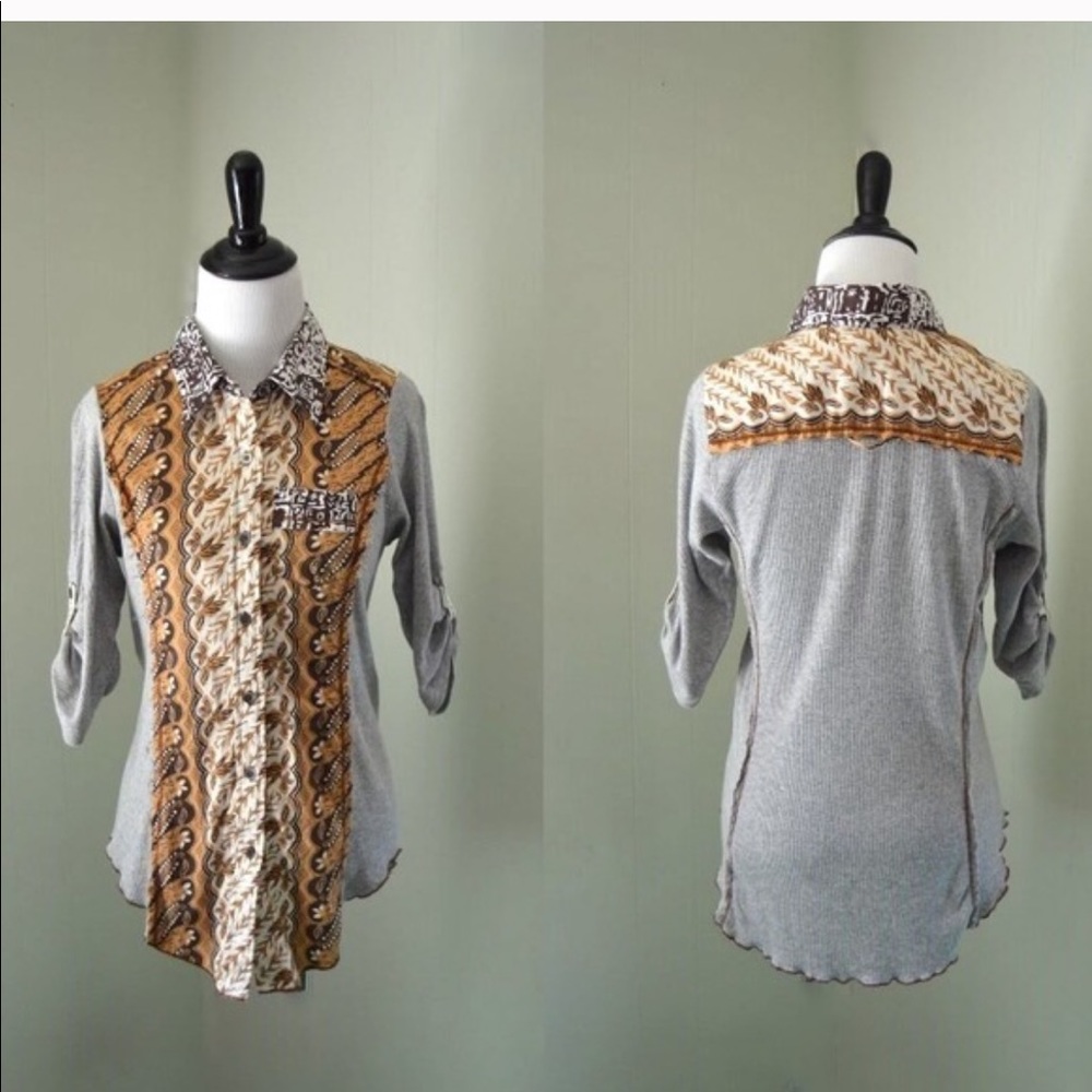 Anthropologie burning torch top